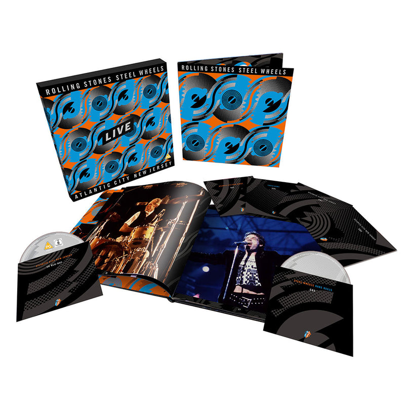 Rolling Stones The - Steel Wheels Live (Box 3 Cd + 2Dvd + B.Ray Limited Edt.)