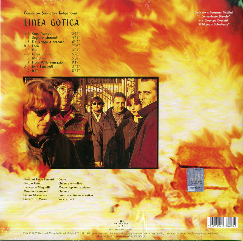 C.S.I. - Linea Gotica (180 Gr. Clear Vinyl Limited Edt.) Lp 0602508780615