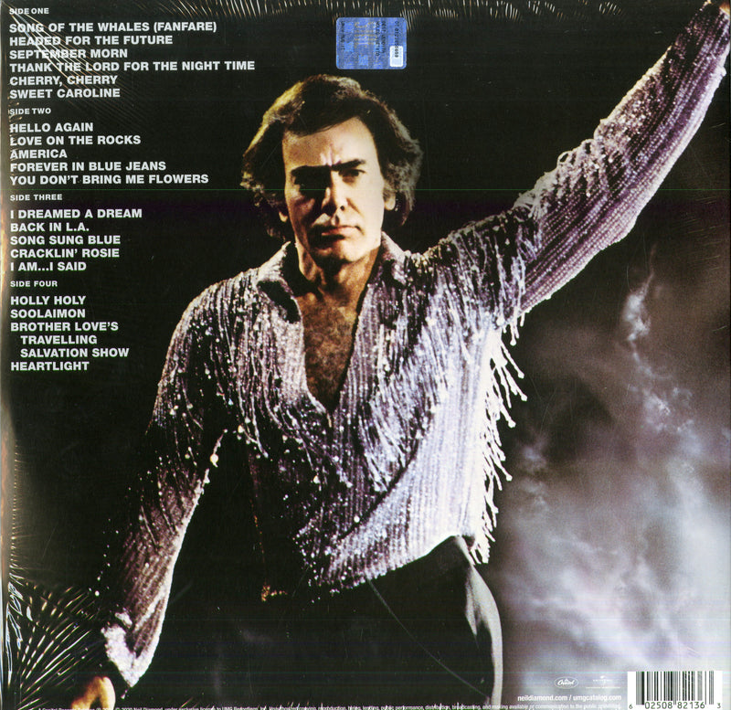 Diamond Neil - Hot August Night Ii (180 Gr. Vinyl Back To Black) Vinile LP - Vinyl record 0602508821363