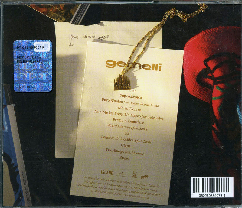 Ernia - Gemelli Cd 0602508890734