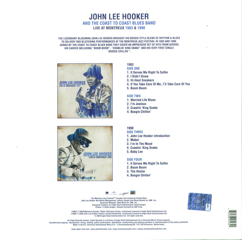 Hooker John Lee - Live At Montreux 1983-1990 Lp 0602508955341