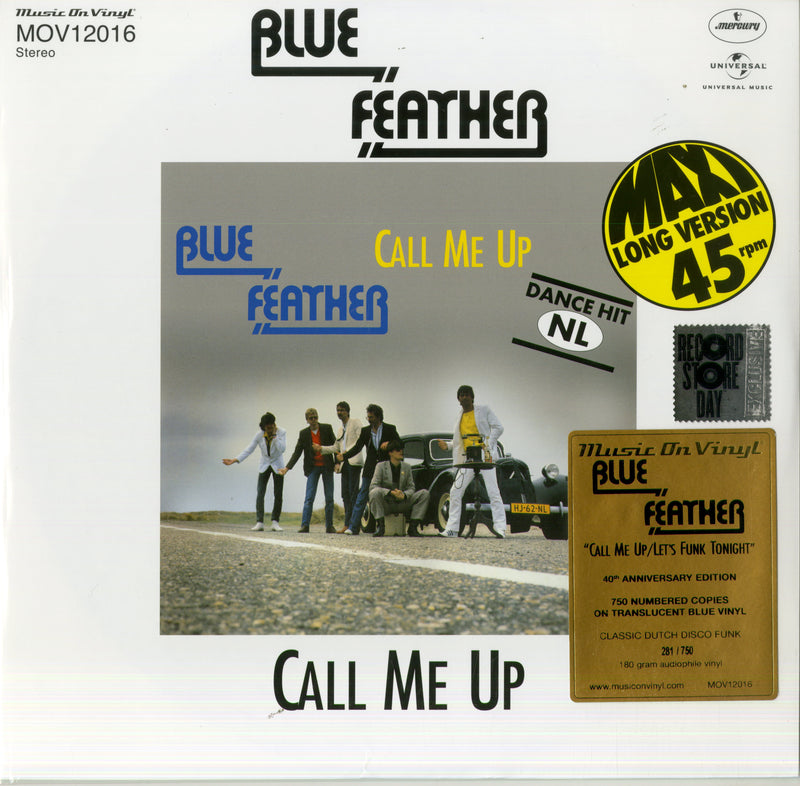 Blue Feather - Call Me Up/Let'S Funk Tonight (12" Coloured Vinyl) (Rsd 21) Lp 0602508964060