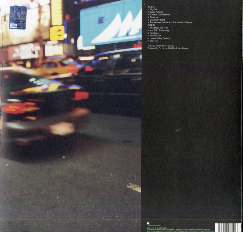 Harvey Pj - Stories From The City, Stories From The Sea (180 Gr. Con Download Card) Lp 0602508985416