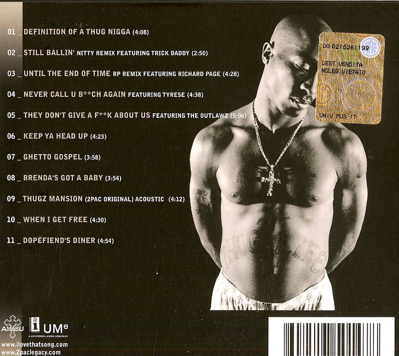 2 Pac - The Best Of Part 2 Life CD 0602517501478