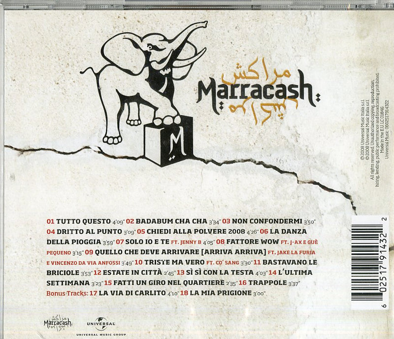 Marracash - Marracash (Gold Ed.) Cd 0602517914322