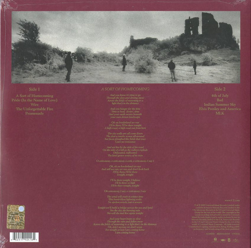 U2 - The Unforgettable Fire(Remastered) Vinile LP - Vinyl record 0602517924161