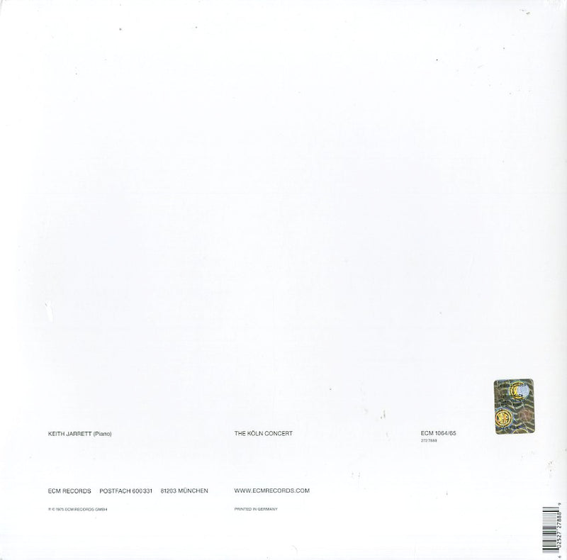 Jarrett Keith - The Koln Concert (180Gr.) Lp 0602527278889
