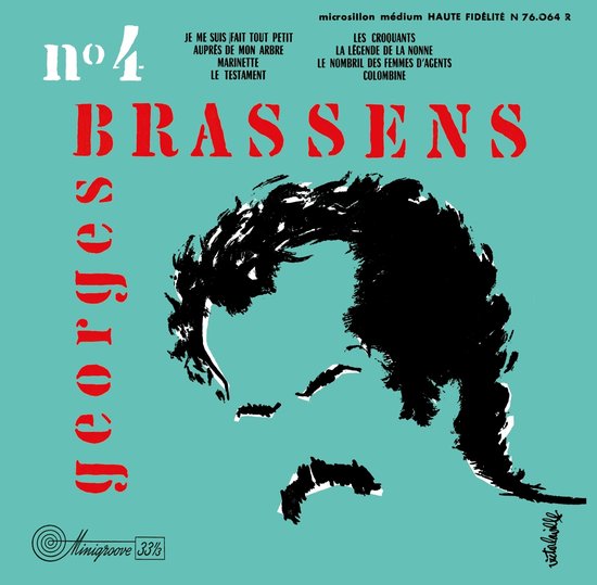 Brassens George - Et Sa Guitare N.4 (1 Lp 25 Cm.) Lp 0602527552576