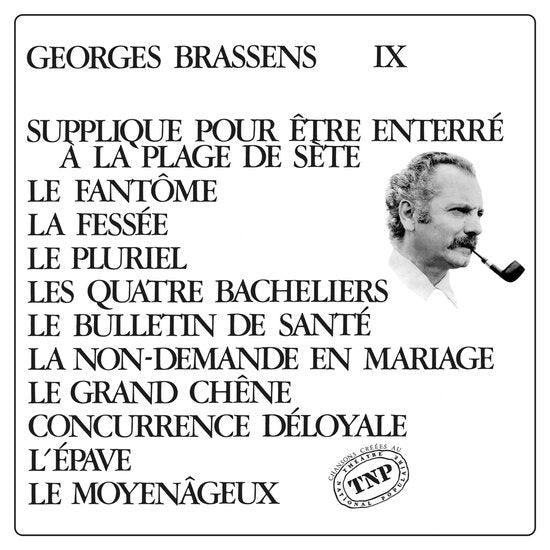 Brassens George - Ix (N.11)...Supplique Pour Un Etre Enterre A La Plage De Sete (1 Lp 30 Cm.) Lp 0602527552644