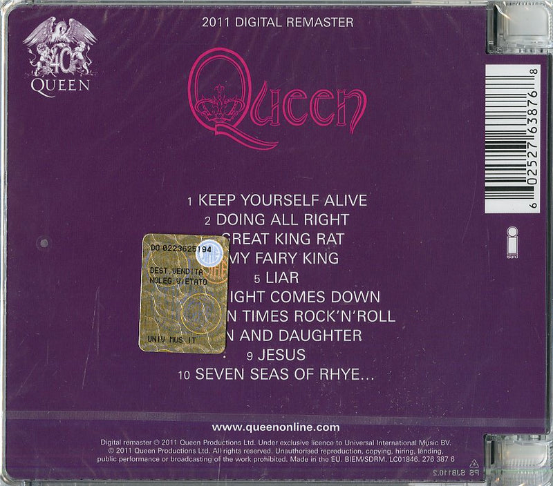 Queen - Queen Cd 0602527638768