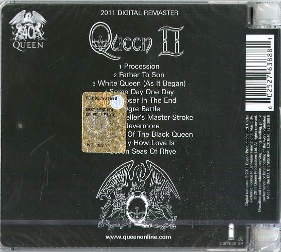 Queen - Queen Ii Cd 0602527638881