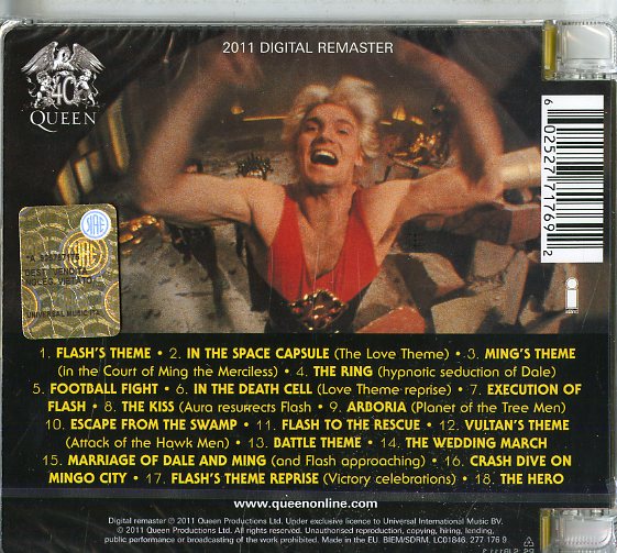 Queen - Flash Gordon Cd 0602527717692