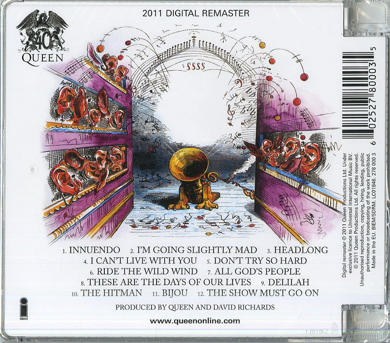 Queen - Innuendo Cd 0602527800035