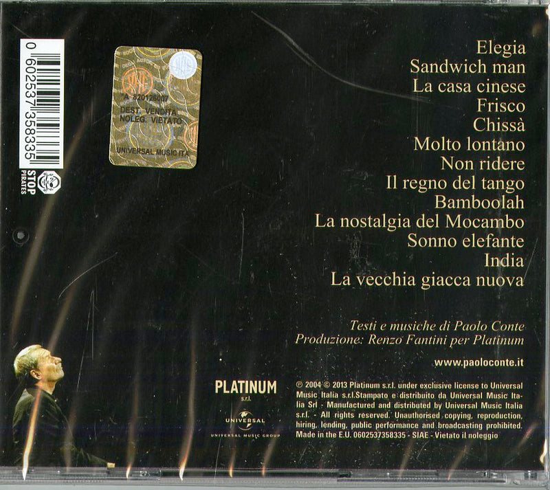 Conte Paolo - Elegia Cd 0602537358335