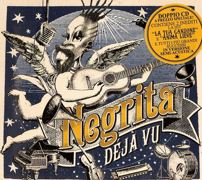 Negrita - Deja Vu' Unplugged Studio Recording Cd 0602537507795