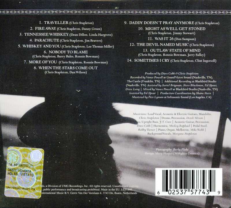 Stapleton Chris - Traveller Cd 0602537577439