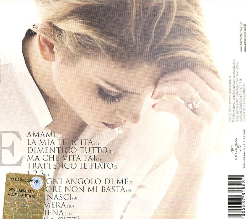 Emma - Schiena (Int. Version) CD 0602537819584