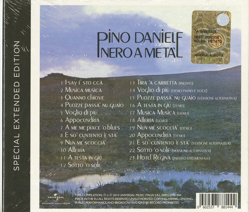 Daniele Pino - Nero A Meta'(Spec.Extended Edt.) Cd 0602537881444