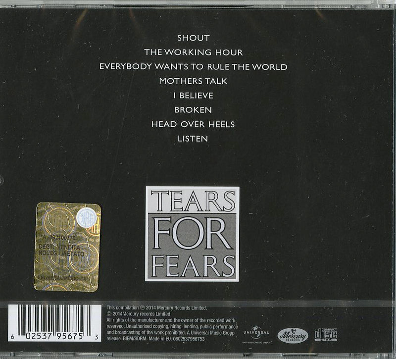 Tears For Fears - Songs From The Big Chair (Remastered) Cd 0602537956753