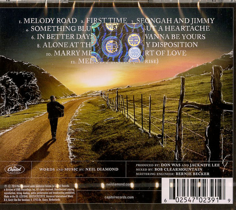 Diamond Neil - Melody Road Cd 0602547023919