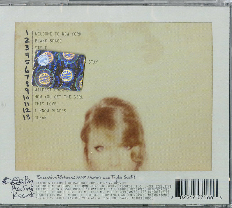 Swift Taylor - 1989 Cd 0602547071668