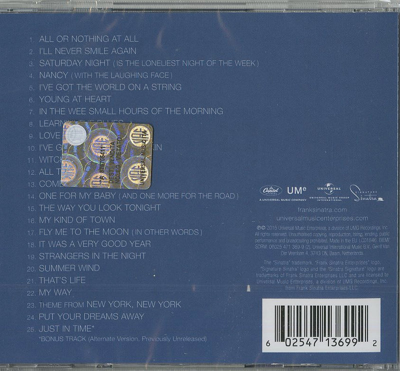 Sinatra Frank - Ultimate Sinatra Cd 0602547136992