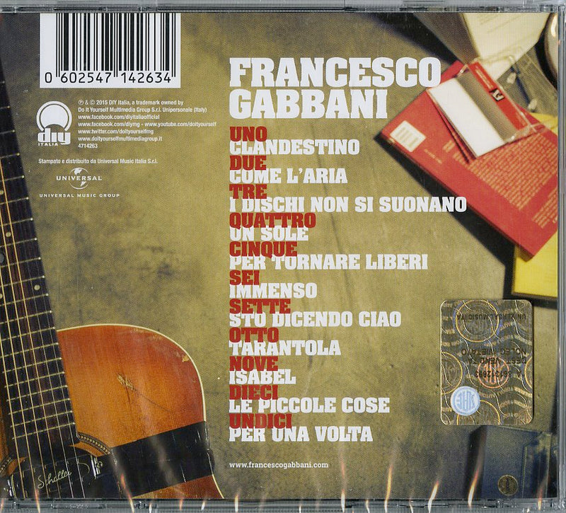 Gabbani Francesco - Greitist Iz Cd 0602547142634