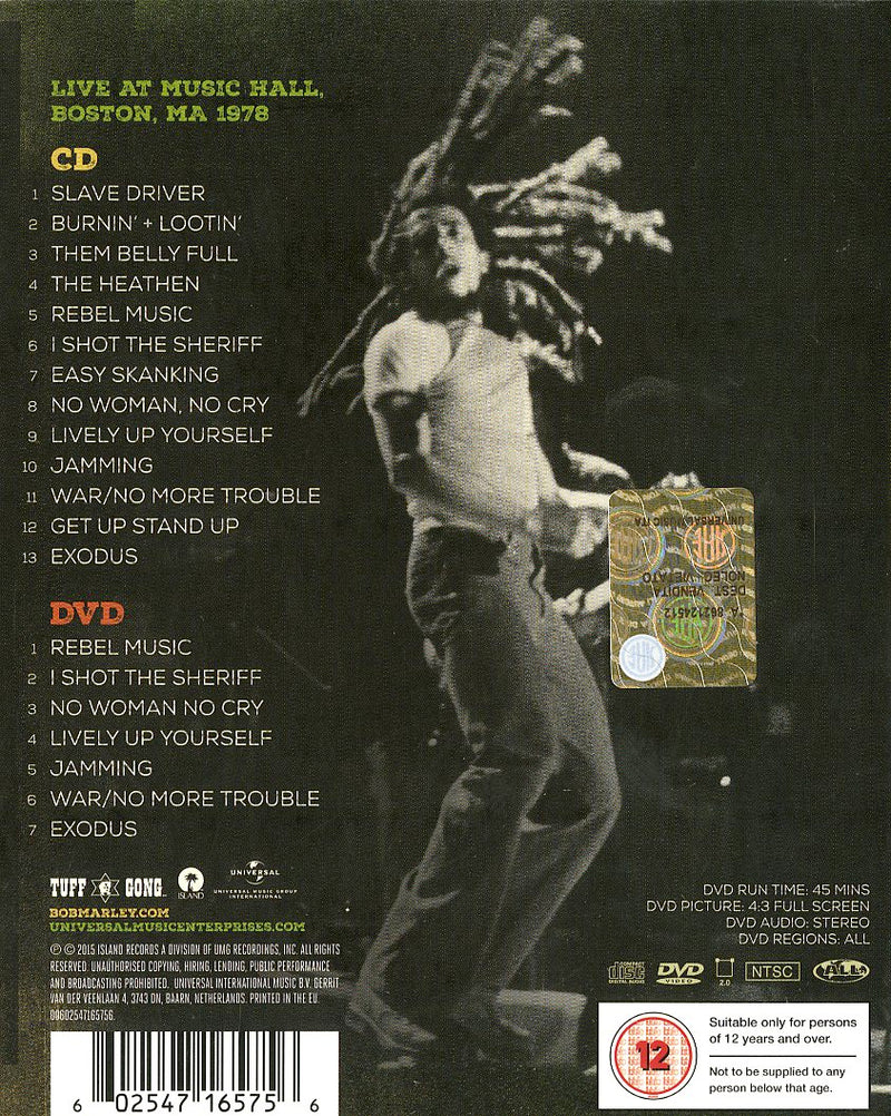 Marley Bob & The Wailers - Easy Skanking In...(Cd+Dvd) Cd 0602547165756