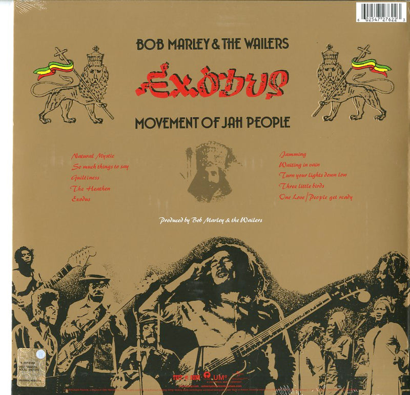 Marley Bob & The Wailers - Exodus Lp 0602547276223