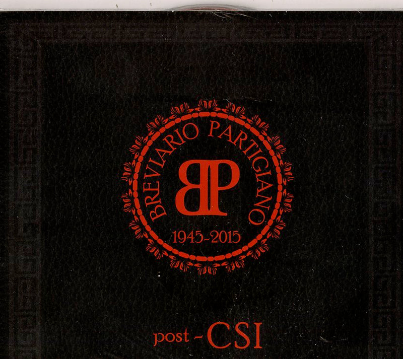 Post Csi - Breviario Partigiano (Cd+Dvd) Cd 0602547285799