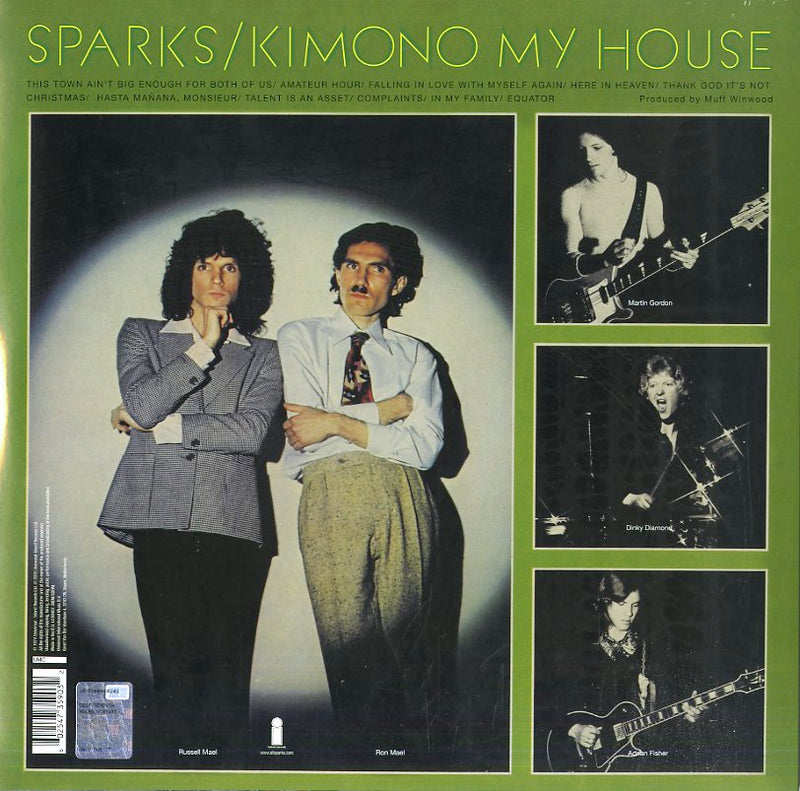 Sparks - Kimono My House Vinile LP - Vinyl record 0602547359032