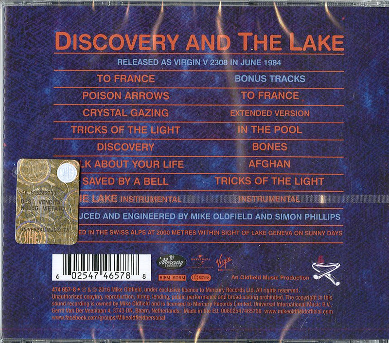 Oldfield Mike - Discovery Cd 0602547465788