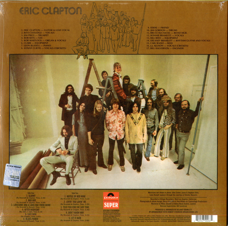Clapton Eric - Eric Clapton Lp 0602547502674