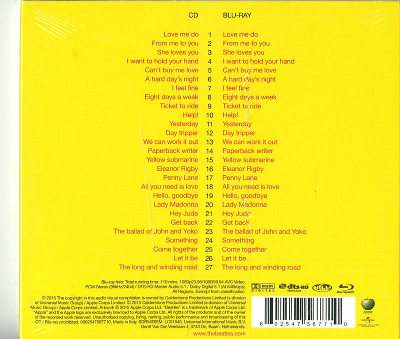 Beatles The - 1 (Spec.Edt.Cd+Br) Cd 0602547567710