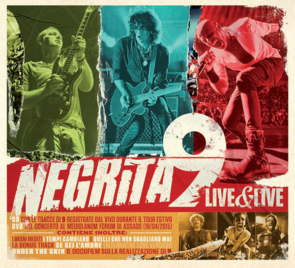 Negrita - 9 Live & Live (Cd+Dvd) Cd 0602547801678