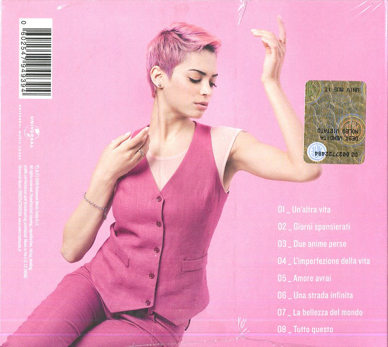 Elodie - Un'Altra Vita (Amici 2016) Cd 0602547949394