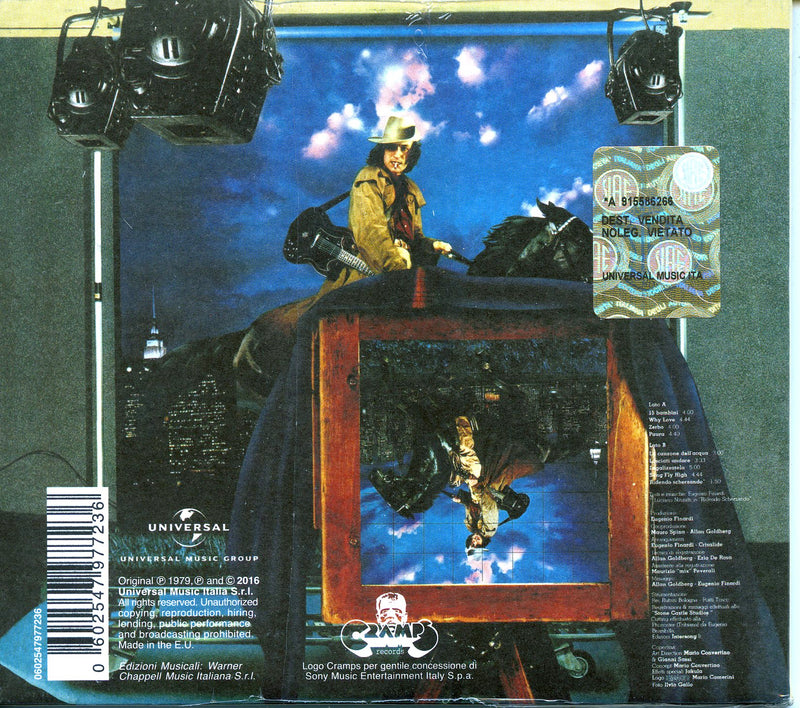 Finardi Eugenio - Roccando Rollando (Remastere Spec.Edt.) Cd 0602547977236