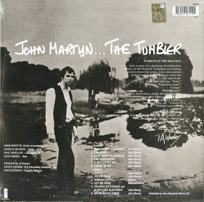 Martyn John - The Tumbler Vinile LP - Vinyl record 0602557071191