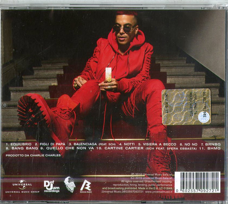 Sfera Ebbasta - Sfera Ebbasta Cd 0602557092721