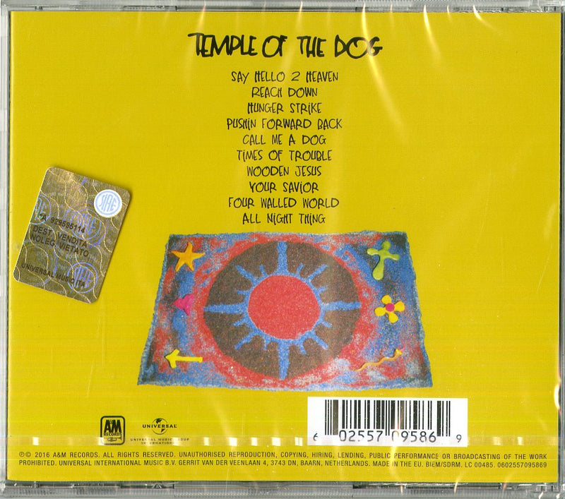 Temple Of The Dog - Temple Of The Dog (25Th.Anniv.Edt.) Cd 0602557095869