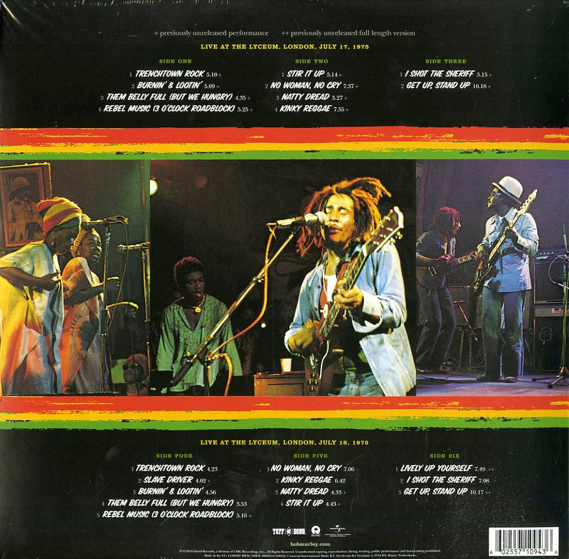 Marley Bob - Live! (Deluxe Edt.) Lp 0602557109436