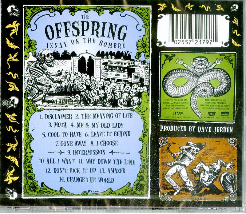 Offspring - Ixnay On The Hombre Cd 0602557217971