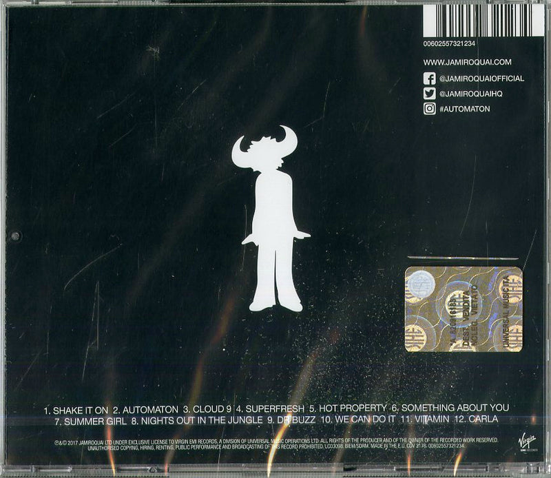 Jamiroquai - Automaton Cd 0602557321234