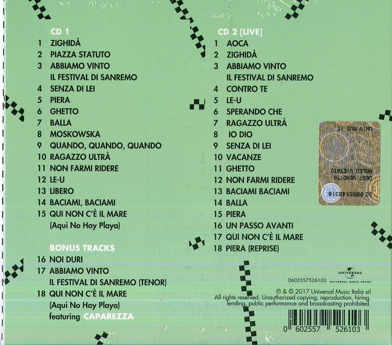 Statuto - Zighida' (25° Anniversario) Cd 0602557526103