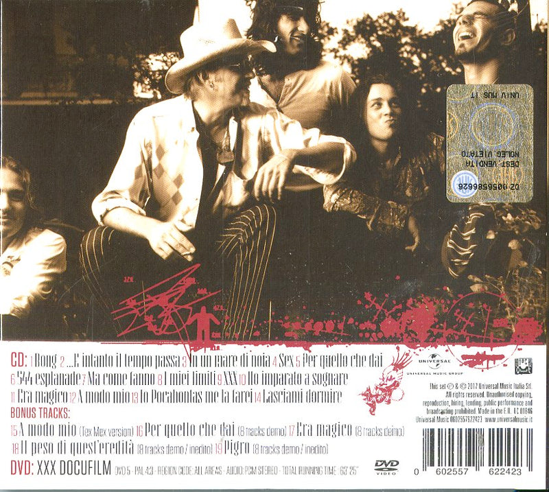 Negrita - Xxx (Cd+Dvd) (25Th Anniversary Edt.) Cd 0602557622423