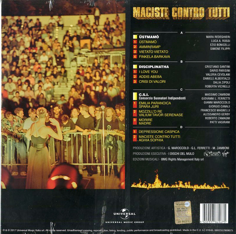 C.S.I. & Ustmamo' - Maciste Contro Tutti (180 Gr.) Vinile LP - Vinyl record 0602557869675