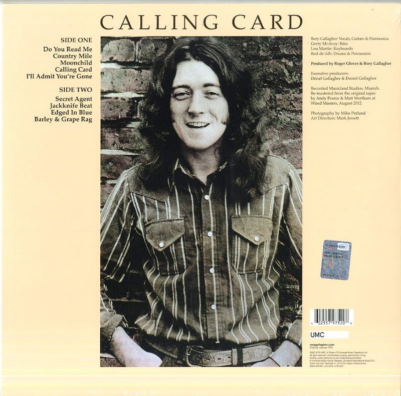 Gallagher Rory - Calling Card Vinile LP - Vinyl record 0602557975208