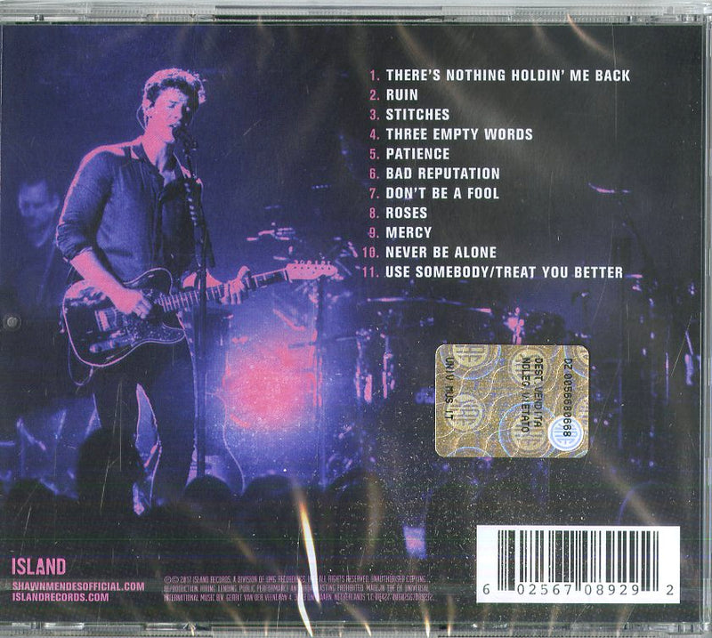 Mendes Shawn - Mtv Unplugged Cd 0602567089292