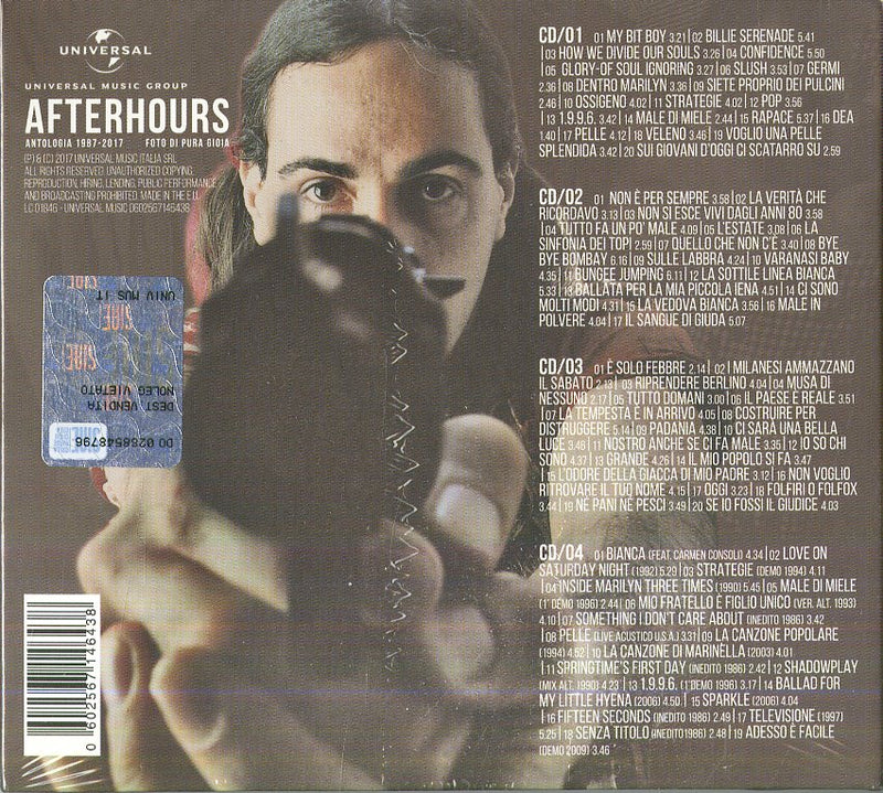 Afterhours - Foto Di Pura Gioia Antologia 1987 - 2017 Cd 0602567146438