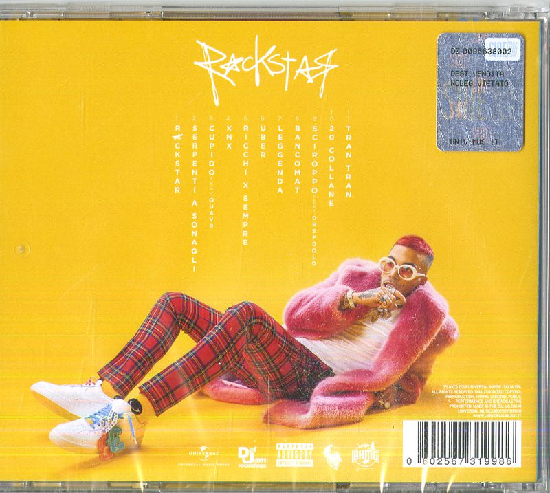 Sfera Ebbasta - Rockstar Cd 0602567319986